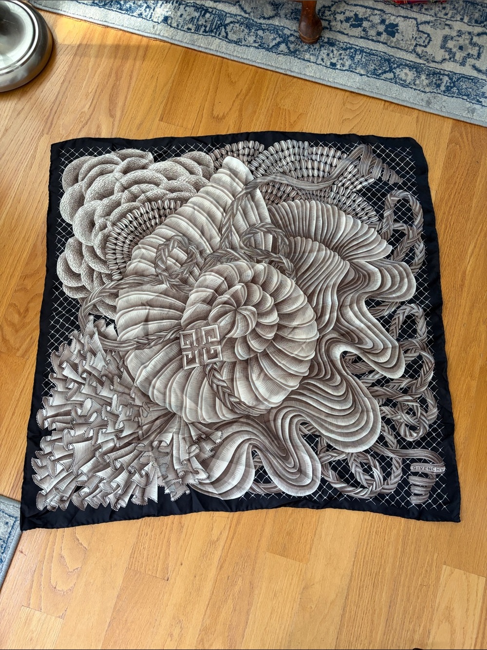 Givenchy 100% silk scarf